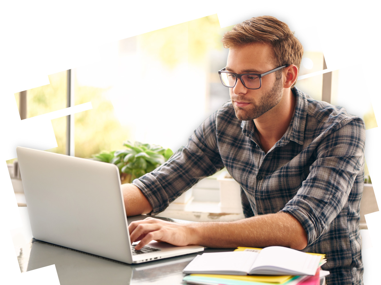 A man attending a SafeStart webinar