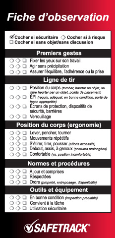 Fiche d'observation