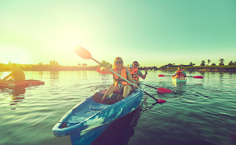 Summer safety on the water with family