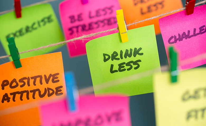 Sticky notes to change habits